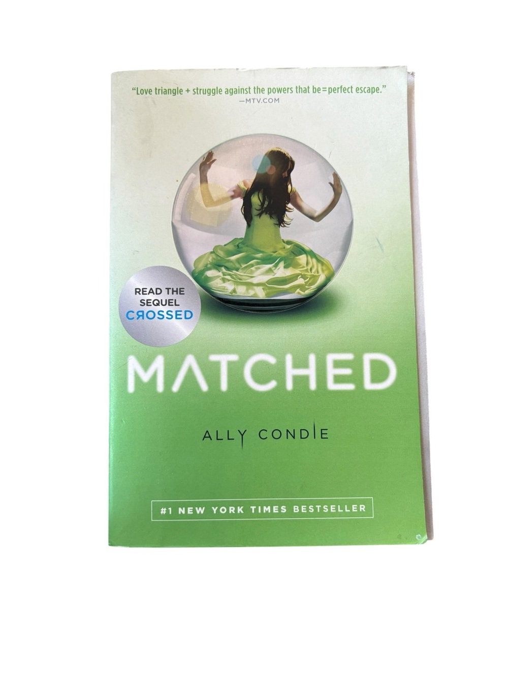 3/$20 Matched by Ally Condie — Green Paperback Novel